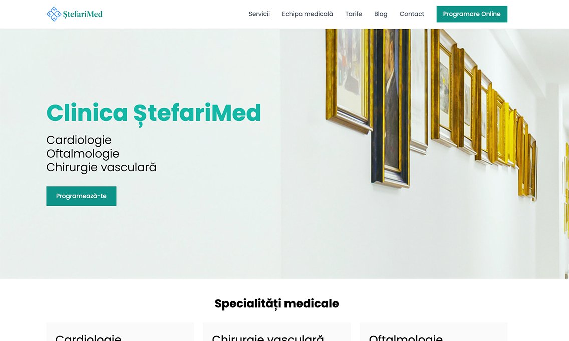 Demo Website Clinica Ortopedie